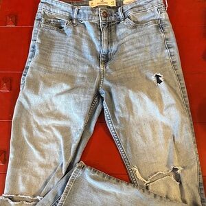 American Eagle Outfitters Light Blue Boyfriend Jeans 26 x 30 size 3